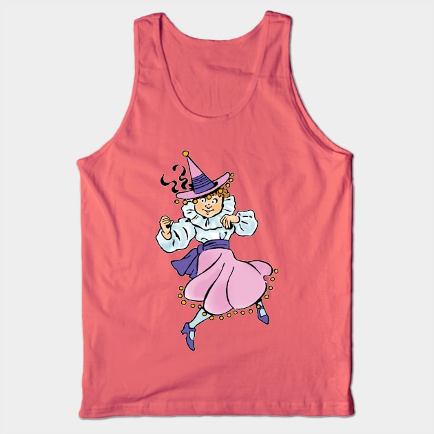 Vintage Munchkin from the Wizard of Oz Tank Top by MasterpieceCafe
